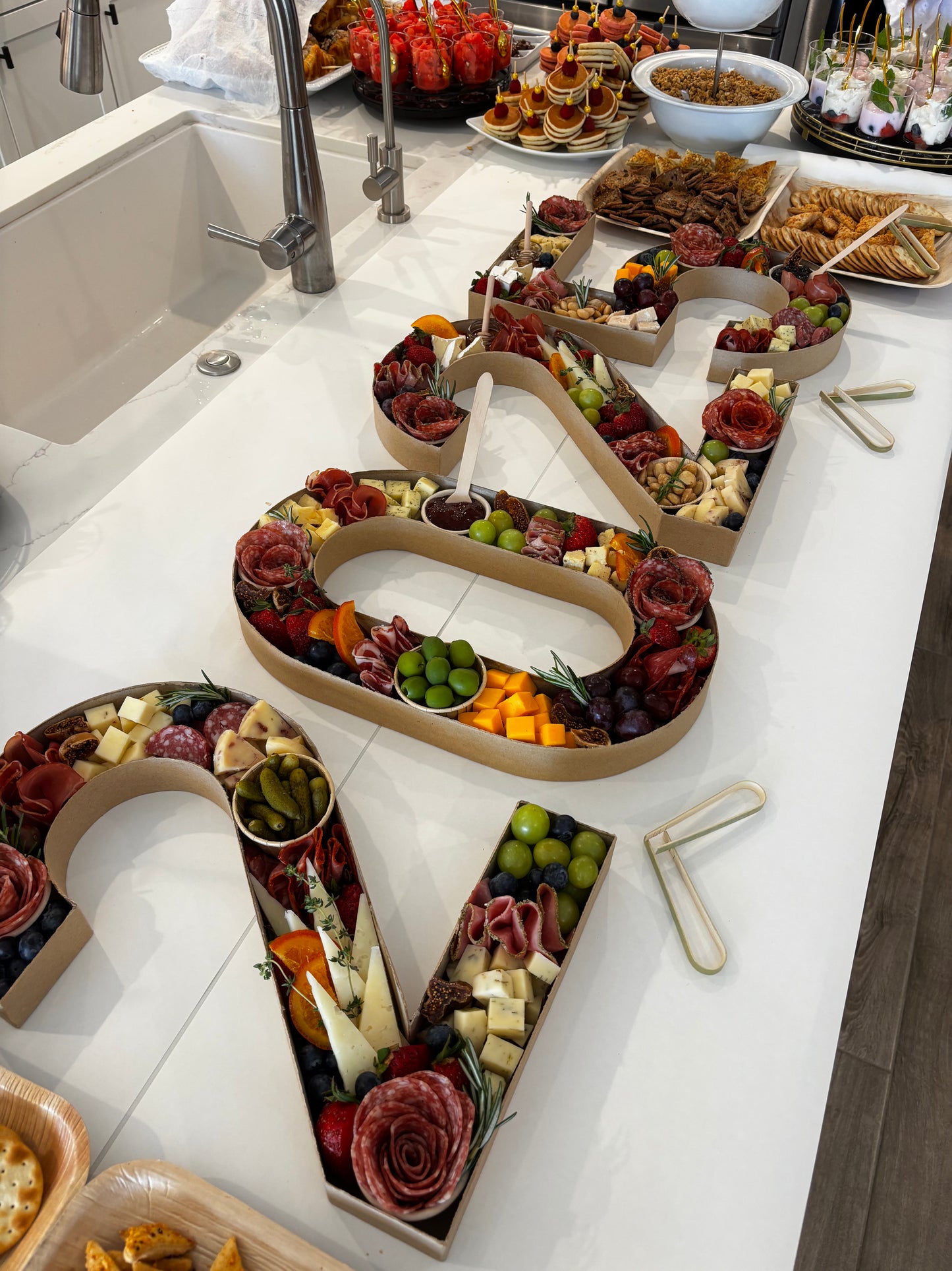 2026 Graduation Charcuterie Numbers